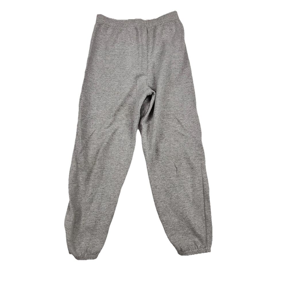 Hanes Sweatpants Kids Medium Gray Fleece Elastic Waist Ankle Jogger 20x20